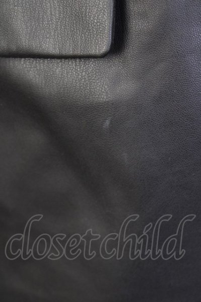 画像5: ZARA / PUピークドラペルミディブレザージャケット EU M ブラック T-23-12-31-004-ZA-ja-YM-ZT-ML004 (5)