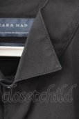画像4: 【WINTERセール】ZARA / ゴムカフスショートカラーシャツ EU M ブラック T-23-12-31-001-ZA-sh-YM-ZT336