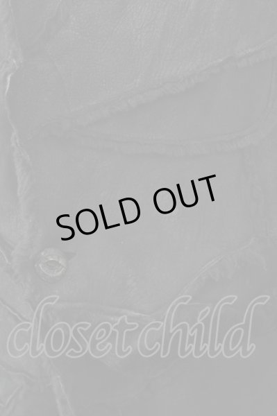 画像4: 14th Addiction / MOUTON COAT 2 ブラック T-23-12-31-008-14-ou-YM-ZT-M002 (4)