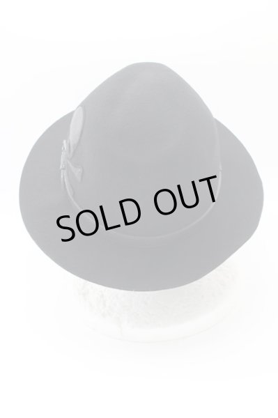 画像2: Roen / スカルパッチベルト中折ハット M ブラック T-23-12-31-014-Ro-za-YM-ZT471 (2)