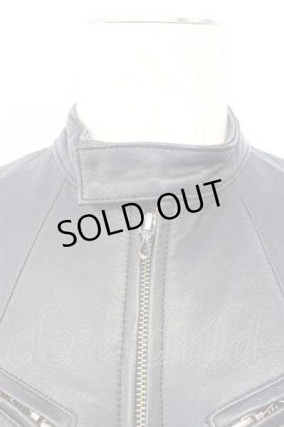 画像4: GOSTAR DE FUGA / ジャケット.Romanceホースレザー 44 ブラック T-24-01-05-014-GO-ja-YM-ZT-ML025 (4)