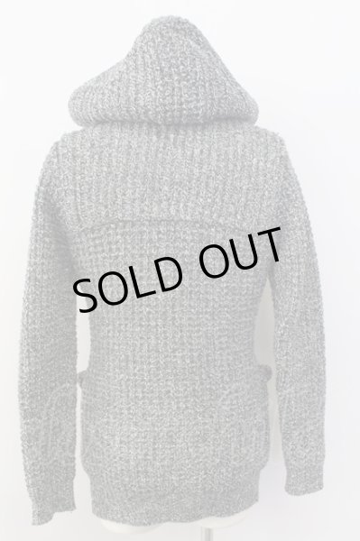 画像2: GOSTAR DE FUGA / コート.CartaDeAmor ニットダッフル 44 ミックス（グレー） T-24-01-05-007-GO-ou-YM-ZT310 (2)