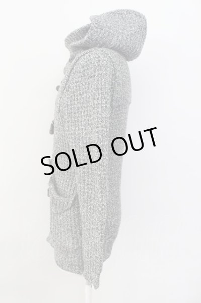 画像3: GOSTAR DE FUGA / コート.CartaDeAmor ニットダッフル 44 ミックス（グレー） T-24-01-05-007-GO-ou-YM-ZT310 (3)