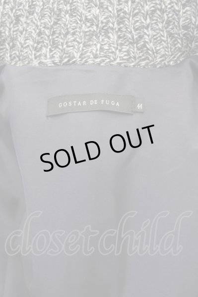 画像10: GOSTAR DE FUGA / コート.CartaDeAmor ニットダッフル 44 ミックス（グレー） T-24-01-05-007-GO-ou-YM-ZT310 (10)