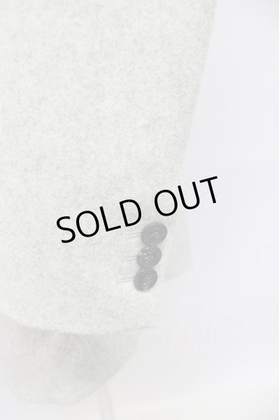 画像7: FUGA / コート.ラムレザー切り替えライダースチェスター 46 グレー T-24-01-05-011-FU-ou-YM-ZT-ML028 (7)