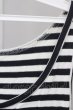 画像3: AMPHIBIAN / ボーダーロングタンクトップ F ブラックｘホワイト T-24-01-13-003-AM-to-YM-ZT161 (3)