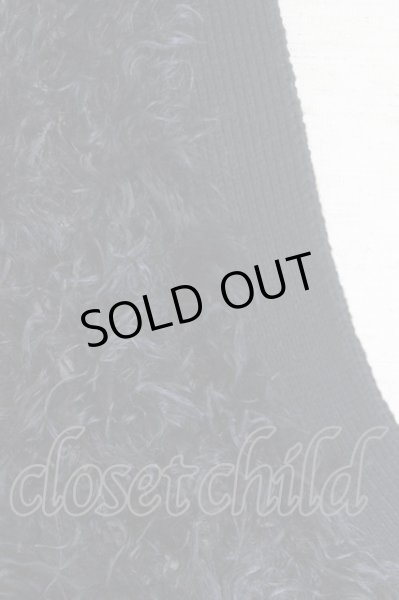 画像4: LAD MUSICIAN / ナイロンシャギーニットカーディガン 44 ブラック T-24-01-13-018-LA-to-YM-ZT067 (4)