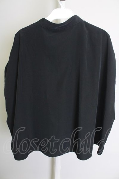 画像2: LAD MUSICIAN / DECHINE FRILL SHIRTシャツ 46 ブラック T-24-01-13-019-LA-sh-YM-ZT040 (2)