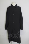 【WINTERセール】HARE / ドルマンBIGステンカラーコート M ブラック T-24-01-13-023-HA-ou-YM-ZT-M129