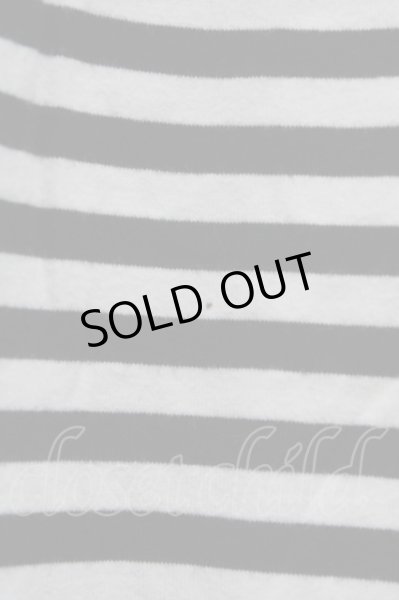 画像6: AMPHIBIAN / ボーダーロングタンクトップ F ブラックｘホワイト T-24-01-13-003-AM-to-YM-ZT161 (6)