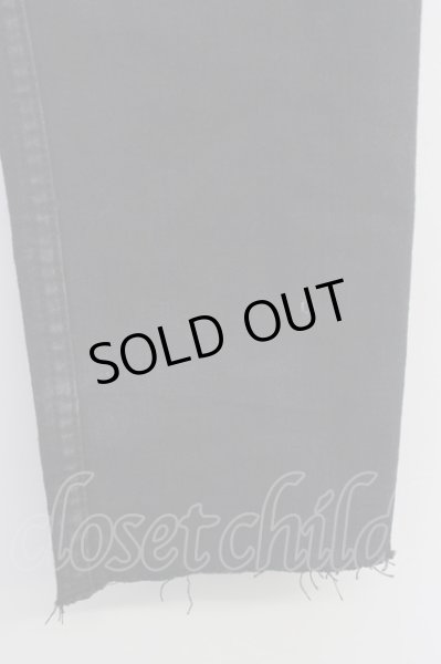 画像3: 青激-SEIGEKI- / ストレッチダメージスキニーパンツ（レザーリペア） 26 ブラック T-24-01-13-033-el-pa-YM-ZT225 (3)