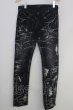 画像1: CIVARIZE / Shelling 加工デニムパンツ’15AW 42 ブラック T-24-01-13-036-CI-pa-YM-ZT434 (1)