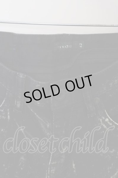 画像4: CIVARIZE / Shelling 加工デニムパンツ’15AW 42 ブラック T-24-01-13-036-CI-pa-YM-ZT434 (4)