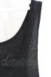 画像3: ROYAL FLASH / バックロングテレコ切り替えタンクトップ F ブラック T-24-01-13-006-RO-to-YM-ZT020 (3)