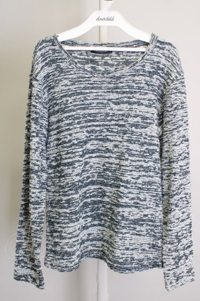 画像1: TORNADO MART / バブリーパイルクルーネックカットソー’20AW M グリーン T-24-01-13-013-TO-to-YM-ZT071 (1)