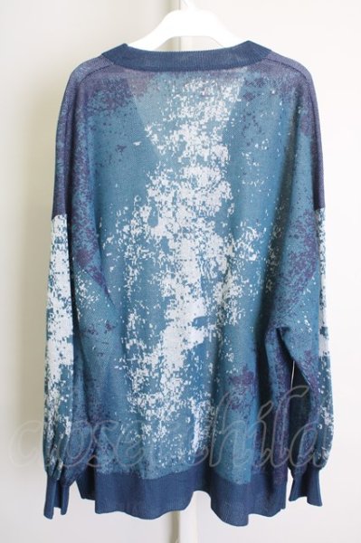 画像2: HARE / アブストラクトカーディガン F グリーン系 T-24-01-13-015-HA-to-YM-ZT071 (2)