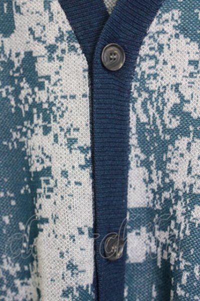 画像4: HARE / アブストラクトカーディガン F グリーン系 T-24-01-13-015-HA-to-YM-ZT071 (4)