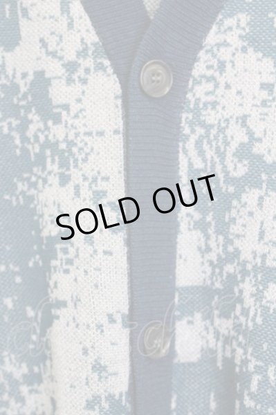 画像4: HARE / アブストラクトカーディガン F グリーン系 T-24-01-13-015-HA-to-YM-ZT071 (4)