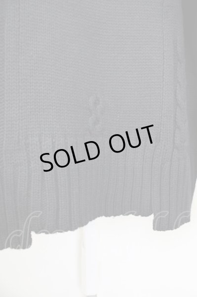 画像5: A.F ARTEFACT / ニット.ローゲージニットプルオーバー 1 ブラック T-24-01-26-002-A.-to-YM-ZT367 (5)