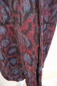 画像6: 【WINTERセール】NO ID. BLACK / ジャケット.BIGノーカラー中綿1B ONE ヒョウ T-24-01-26-008-NO-ja-YM-ZT-M108