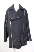 【WINTERセール】ACUOD by CHANU / コート.WOOL COAT F ブラック T-24-01-26-010-AC-ou-YM-ZT-M108