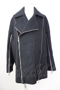 【WINTERセール】ACUOD by CHANU / コート.WOOL COAT F ブラック T-24-01-26-010-AC-ou-YM-ZT-M108