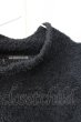 画像3: DIET BUTCHER SLIM SKIN / ニット.DolmanMohair  ブラック T-24-01-29-004-DI-to-YM-ZT353 (3)