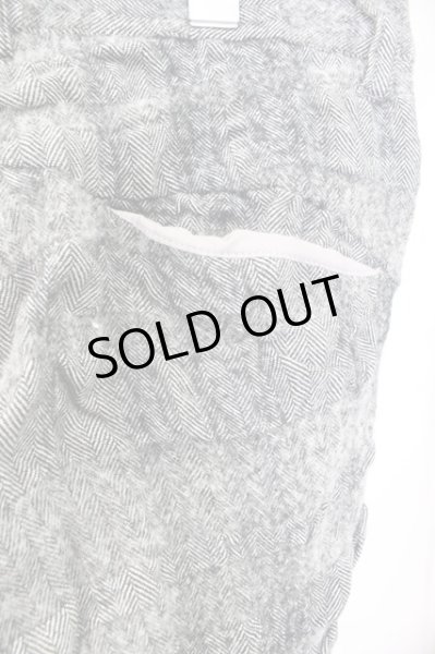 画像5: NO ID. / パンツ.ウールコットン縮絨バギートラウザーズ 1 グレー T-24-01-29-011-NO-pa-YM-ZT459 (5)