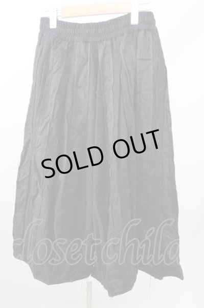 画像2: A.F ARTEFACT / パンツ.TUCKED WIDE PANTS 1 ブラック T-24-01-29-012-A.-pa-YM-ZT006 (2)