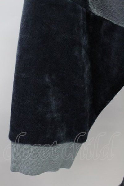 画像4: 【WINTERセール】NO ID. / カットソー.エコファー切替ドルマンスリーブC/N-プルオーバー ONE グレー T-24-02-06-003-NO-to-YM-ZT356
