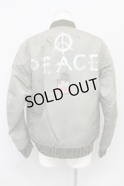 画像2: SHARE SPIRIT / ジャケット.Remake MA-1（メンズ48） 48 カーキ（ユーズドアース） T-24-02-06-012-SH-ja-YM-ZT-M015 (2)