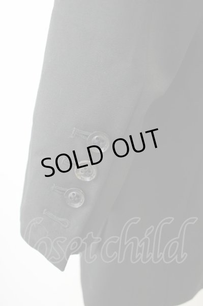 画像6: Roen / メルトスパンコールサークススカル六部袖テーラードジャケット 48 ブラック T-24-02-07-014-Ro-ja-YM-ZT177 (6)