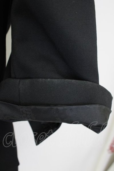 画像9: Roen / メルトスパンコールサークススカル六部袖テーラードジャケット 48 ブラック T-24-02-07-014-Ro-ja-YM-ZT177 (9)