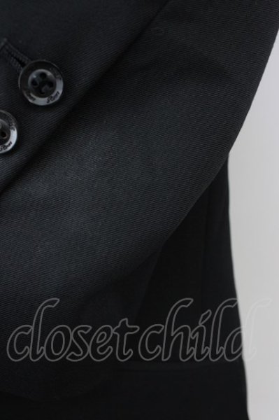 画像10: Roen / メルトスパンコールサークススカル六部袖テーラードジャケット 48 ブラック T-24-02-07-014-Ro-ja-YM-ZT177 (10)