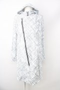 【WINTERセール】TORNADO MART / クロスラインロングパーカー’20SS L ホワイト T-24-02-07-003-TO-to-YM-ZT074