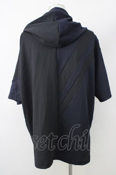 画像2: TORNADO MART / バイカラーPOVパーカー’21SS M ブラックｘネイビー T-24-02-07-016-TO-to-YM-ZT177 (2)