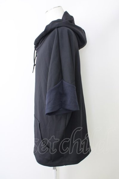 画像3: TORNADO MART / バイカラーPOVパーカー’21SS M ブラックｘネイビー T-24-02-07-016-TO-to-YM-ZT177 (3)