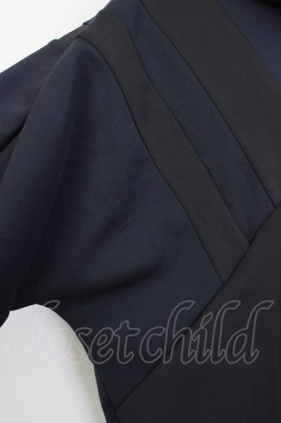 画像4: TORNADO MART / バイカラーPOVパーカー’21SS M ブラックｘネイビー T-24-02-07-016-TO-to-YM-ZT177 (4)