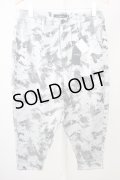 【セール】CIVARIZE / 【タグ付き】Punish総柄カットショートサルエルパンツ’15SS 44 グレー T-24-02-07-021-CI-pa-YM-ZT415