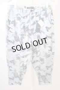 【セール】CIVARIZE / 【タグ付き】Punish総柄カットショートサルエルパンツ’15SS 44 グレー T-24-02-07-021-CI-pa-YM-ZT415