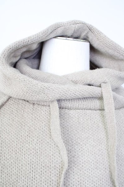 画像3: CAMBIO / パーカー.AZEAMI 5G Loose Knit Hoodie M カーキ T-24-02-07-006-CA-to-YM-ZT074 (3)