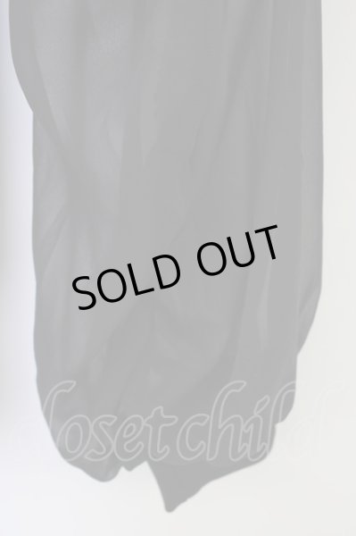 画像6: God of Roses / DESIRE シャーリングパフスリーブシフォンブルゾン 1 ブラック T-24-02-07-007-Go-ja-YM-ZT411 (6)