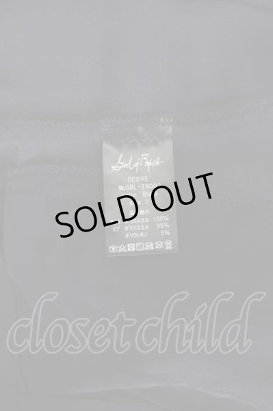 画像7: God of Roses / DESIRE シャーリングパフスリーブシフォンブルゾン 1 ブラック T-24-02-07-007-Go-ja-YM-ZT411 (7)