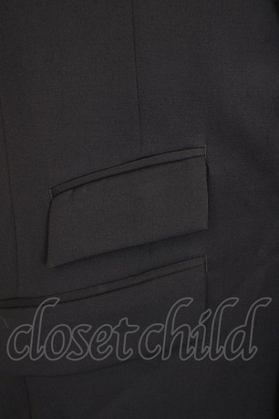 画像5: Roen / メルトスパンコールサークススカル六部袖テーラードジャケット 48 ブラック T-24-02-07-014-Ro-ja-YM-ZT177 (5)