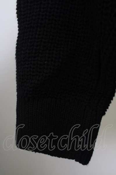 画像5: ZARA / ニット.NEW AGE ZONE タートルネックスーパーBIG EU XL ブラック T-24-02-14-001-ZA-to-YM-ZT352 (5)