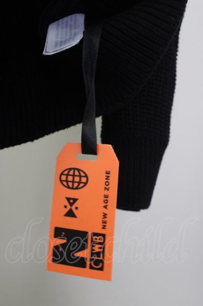 画像6: ZARA / ニット.NEW AGE ZONE タートルネックスーパーBIG EU XL ブラック T-24-02-14-001-ZA-to-YM-ZT352 (6)