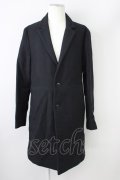 【WINTERセール】ZARA / コート.メルトンチェスター EU M ブラック T-24-02-14-009-ZA-ou-YM-ZT-M015