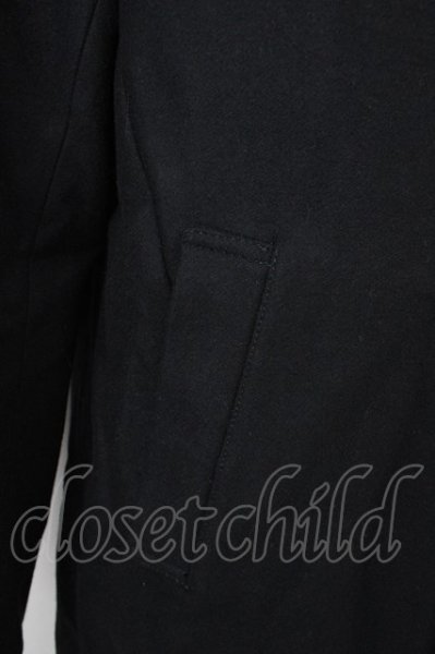 画像5: ZARA / コート.メルトンチェスター EU M ブラック T-24-02-14-009-ZA-ou-YM-ZT-M015 (5)