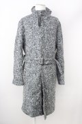 【WINTERセール】JOHNNY WOLF / コート.SCALA(スカラ)スタンドカラーシングルトレンチ 3-4 グレー T-24-02-15-005-JO-ou-YM-ZT-M115