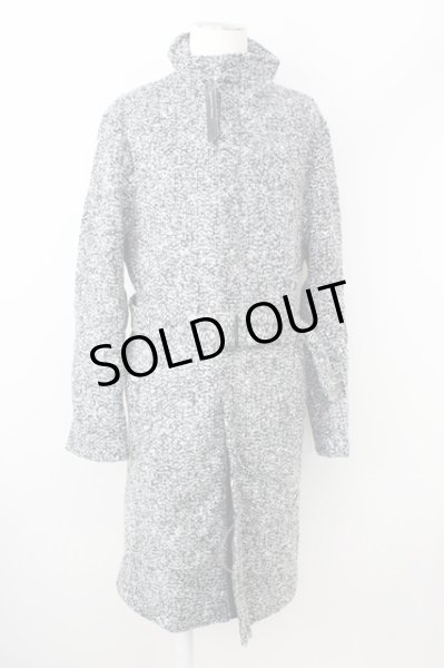 画像1: JOHNNY WOLF / コート.SCALA(スカラ)スタンドカラーシングルトレンチ 3-4 グレー T-24-02-15-005-JO-ou-YM-ZT-M115 (1)